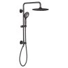 American Standard Spectra Versa 4-Spray Round 24 in. Wall Bar Shower Kit with Hand Shower 1.8 GPM in Legacy Bronze