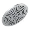 Delta 1-Spray Patterns 11.75 in. Ceiling Mount Fixed Shower Head in Lumicoat Chrome