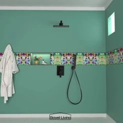 Boyel Living 1-Spray Patterns with 2.5 GPM 10 in. Wall Mount Dual Shower Heads with Pressure Balance Valve in Matte Black -Bathroom Faucets Store matte black boyel living dual shower heads smd 88004b a0 1000