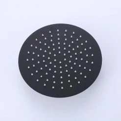 BWE Single-Handle 3-Spray Round High Pressure Tub and Shower Faucet in Matte Black (Valve Included) -Bathroom Faucets Store matte black bwe shower faucets a 98003 b fa 1000