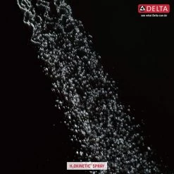 Delta Trinsic Single-Handle 1-Spray Shower Faucet in Matte Black (Valve Included) -Bathroom Faucets Store matte black delta shower faucets fvs2 tr2101 bl 4f 1000