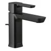 Delta Modern Project-Pack Single Hole Single-Handle Bathroom Faucet in Matte Black