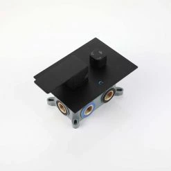 GIVING TREE 3-Spray Patterns with 2.0 GPM 10 in. Tub Wall Mount Dual Shower Heads Handshower in Matte Black -Bathroom Faucets Store matte black giving tree dual shower heads xlhddtsh0004 1f 1000