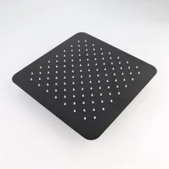 GIVING TREE Single-Handle 3-Spray Ceiling Mount 12 in. Square Shower Faucet with Hand Shower in Matte Black (Valve Included) -Bathroom Faucets Store matte black giving tree shower faucets hdyn zg0014 c3 1000