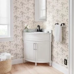 Glacier Bay Farrington 4 in. Centerset 2-Handle Hi-Arc Bathroom Faucet in Matte Black -Bathroom Faucets Store matte black glacier bay centerset bathroom faucets hd67750w 6110h c3 1000