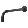 Glacier Bay 11 in. Raincan Shower Arm Matte Black