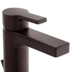 Glacier Bay Modern Contemporary Single Hole Single-Handle Low-Arc Bathroom Faucet in Matte Black -Bathroom Faucets Store matte black glacier bay single hole bathroom faucets hd67771w 6010h a0 1000