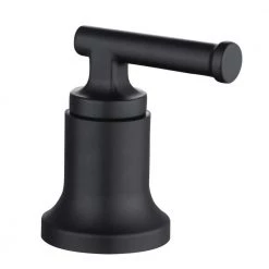 Glacier Bay Oswell 8 in. Widespread 2-Handle High-Arc Bathroom Faucet in Matte Black -Bathroom Faucets Store matte black glacier bay widespread bathroom faucets hd67084w 6010h 4f 1000