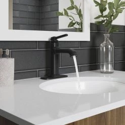 KOHLER Numista Single Hole Single-Handle Bathroom Faucet in Matte Black -Bathroom Faucets Store matte black kohler single hole bathroom faucets k r26583 4d bl c3 1000