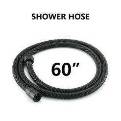 Miscool Boger Single-Handle Dual 7-Spray Patterns Round Shower Faucet in Matte Black (Valve Included) -Bathroom Faucets Store matte black miscool shower faucets shmsh10c527mbl 76 1000