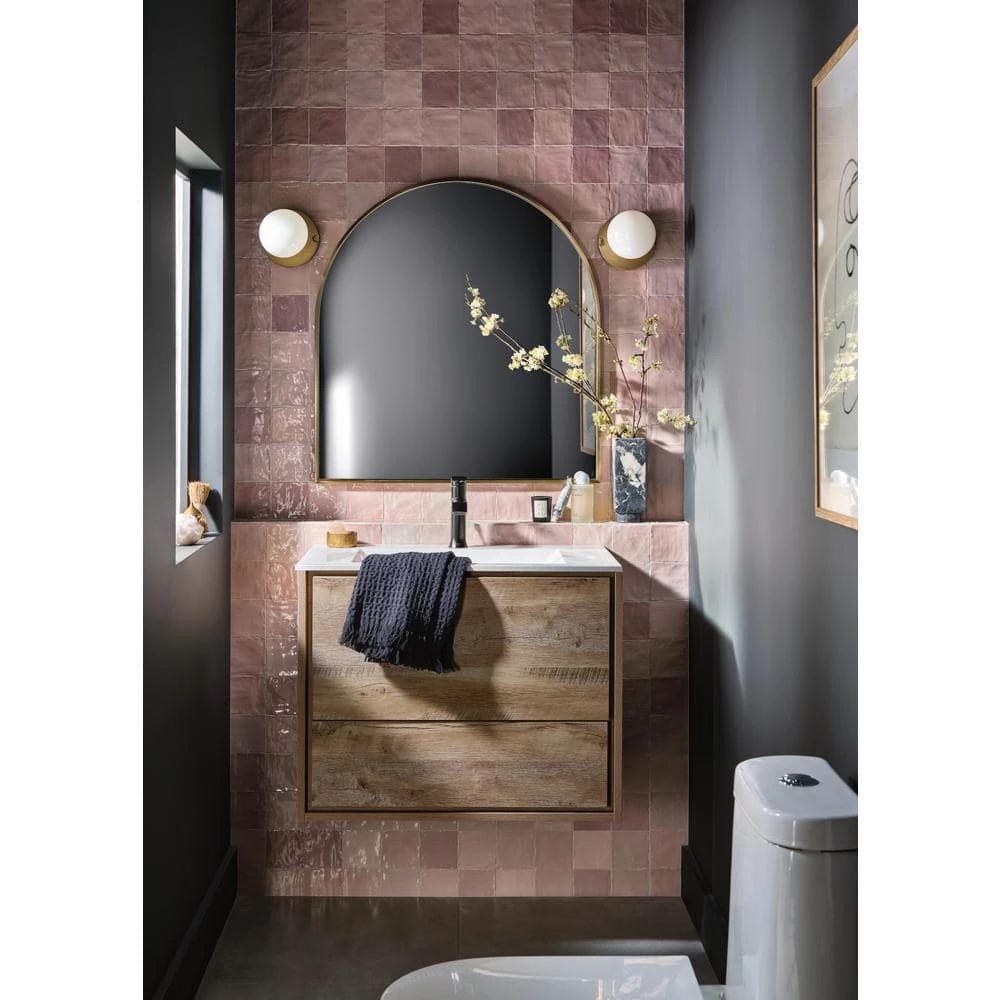 MOEN Genta Single Hole Single-Handle Bathroom Faucet in Matte Black 5 MOEN Genta Single Hole Single-Handle Bathroom Faucet in Matte Black - Image 5