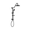 PULSE Showerspas Kauai III 6-Spray Dual Showerhead and Handheld Showerhead in Matte Black