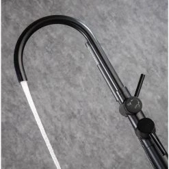 Rainlex Chino Single-Handle Freestanding Floor Mount Tub Faucet with Hand Shower in Matte Black -Bathroom Faucets Store matte black rainlex claw foot tub faucets rx8005h 4f 1000