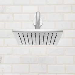 Speakman 1-Spray 8 in. Single Ceiling MountHigh Pressure Fixed Rain Shower Head in Matte Black -Bathroom Faucets Store matte black speakman fixed shower heads s 2763 mb a0 1000