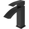 VIGO Satro Single-Handle Single Hole Bathroom Faucet in Matte Black