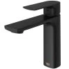 VIGO Davidson Single-Handle Single Hole Bathroom Faucet in Matte Black