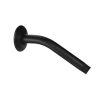Westbrass 8 in. Wall Mount Shower Arm with Standard Sure Grip Flange Matte Black