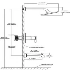 Glacier Bay Dorind Single-Handle 1-Spray Tub and Shower Faucet in Matte Gold (Valve Included) -Bathroom Faucets Store matte gold glacier bay bathtub shower faucet combos hd873x 5d4405 4f 1000