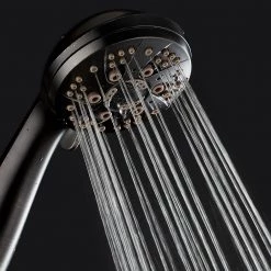 AquaDance 6-Spray 4 in. Single Wall Mount Body spray Handheld Shower Head in Oil Rubbed Bronze -Bathroom Faucets Store oil rubbed bronze aquadance handheld shower heads 9912 4f 1000