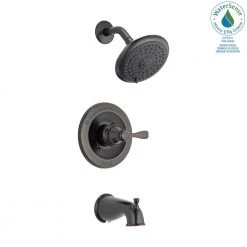 Delta Porter Single-Handle 3-Spray Tub and Shower Faucet in Oil Rubbed Bronze (Valve Included) -Bathroom Faucets Store oil rubbed bronze delta bathtub shower faucet combos 144984c ob a 31 1000