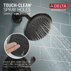 Delta Porter Single-Handle 3-Spray Tub and Shower Faucet in Oil Rubbed Bronze (Valve Included) -Bathroom Faucets Store oil rubbed bronze delta bathtub shower faucet combos 144984c ob a 66 1000