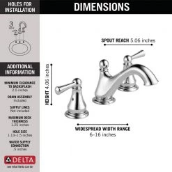 Delta Porter 8 in. Widespread 2-Handle Bathroom Faucet in Oil Rubbed Bronze -Bathroom Faucets Store oil rubbed bronze delta widespread bathroom faucets 35984lf ob eco 40 1000