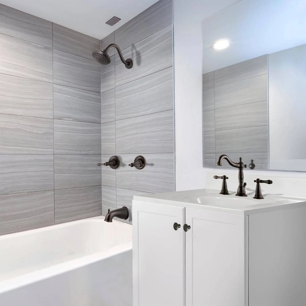 Design House Oakmont 2-Handle 1-Spray Tub and Shower Faucet in Oil Rubbed Bronze (Valve Included) 6 Design House Oakmont 2-Handle 1-Spray Tub and Shower Faucet in Oil Rubbed Bronze (Valve Included) - Image 6