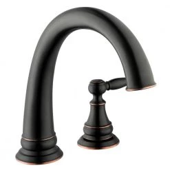 Glacier Bay Fairway 2-Handle Deck-Mount Roman Tub Faucet in Bronze -Bathroom Faucets Store oil rubbed bronze glacier bay roman tub faucets hd67416 3e27d 4f 1000