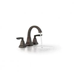 KOHLER Kallan 8 in. Widespread 2-Handle Bathroom Faucet in Oil-Rubbed Bronze -Bathroom Faucets Store oil rubbed bronze kohler widespread bathroom faucets k r24056 4d 2bz 4f 1000