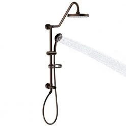 PULSE Showerspas Kauai III 2-Spray Shower System with Handshower in Oil Rubbed Bronze -Bathroom Faucets Store oil rubbed bronze pulse showerspas dual shower heads 1011 orb 66 1000