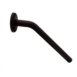 Westbrass 1/2 in. IPS x 10 in. Shower Arm with Flange, Oil Rubbed Bronze