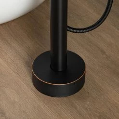 WOODBRIDGE Derby Single-Handle Freestanding Floor Mount Tub Filler Faucet with Hand Shower in Oil Rubbed Bronze -Bathroom Faucets Store oil rubbed bronze woodbridge claw foot tub faucets f1054 1f 1000