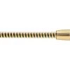 Delta 70 in. UltraFlex Hand Shower Hose in Polished Brass with Black/Polished Brass Ribbon