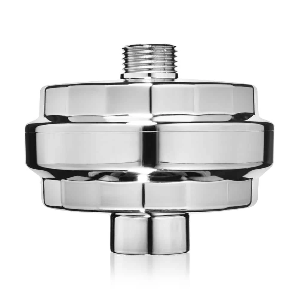 Brondell VivaSpring Universal KDF Compact Shower Head Filter in Polished Chrome 1 Brondell VivaSpring Universal KDF Compact Shower Head Filter in Polished Chrome