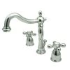 Kingston Brass Victorian 8 in. Widespread 2-Handle Bathroom Faucet in Polished Chrome