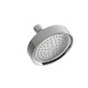 KOHLER Purist Katalyst 1-Spray 5.5 in. Single Wall Mount Fixed Shower Head in Polished Chrome