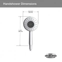 KOHLER Daisyfield 6-Spray 1.75 GPM 4.9375 in. Wall-Mount Handheld Shower Head in Polished Chrome -Bathroom Faucets Store polished chrome kohler handheld shower heads k r24611 g cp c3 1000