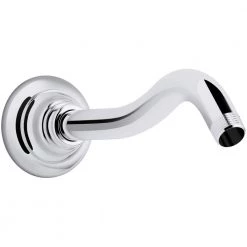 KOHLER Artifacts 10-11/16 in. Shower Arm and Flange in Polished Chrome
