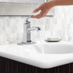 KOHLER Rubicon Single Hole Single-Handle Bathroom Faucet in Polished Chrome -Bathroom Faucets Store polished chrome kohler single hole bathroom faucets k r76214 4d cp 40 1000