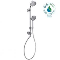 KOHLER HydroRail-S Shower Column Kit with Awaken Multi-Function Shower Head, Hand Shower and Hose, 2.0 GPM (Valve not included)