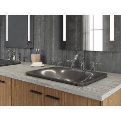 KOHLER Kelston 8 in. Widespread 2-Handle Low-Arc Water-Saving Bathroom Faucet in Polished Chrome -Bathroom Faucets Store polished chrome kohler widespread bathroom faucets k 13491 4 cp 40 1000