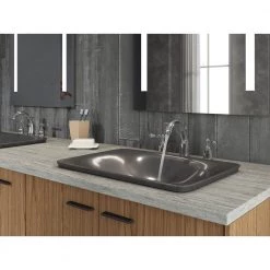 KOHLER Kelston 8 in. Widespread 2-Handle Low-Arc Water-Saving Bathroom Faucet in Polished Chrome -Bathroom Faucets Store polished chrome kohler widespread bathroom faucets k 13491 4 cp a0 1000