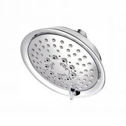Pfister Universal 5-Spray 5.5 in. Single Wall Mount Fixed Rain Shower Head in Polished Chrome