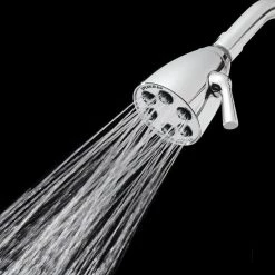Speakman 3-Spray 2.8 in. Single Wall MountHigh Pressure Fixed Adjustable Shower Head in Polished Chrome -Bathroom Faucets Store polished chrome speakman fixed shower heads s 2252 77 1000