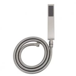 AKDY 1-Handle Freestanding Floor Mount Tub Faucet Bathtub Filler with Hand Shower in Brush Nickel -Bathroom Faucets Store pvd brush nickel akdy claw foot tub faucets tf0046 44 1000