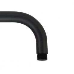 MODONA 15 in. Long Rain Shower Arm with Flange, Rubbed Bronze -Bathroom Faucets Store rubbed bronze modona shower arm extensions ac25 a b 1f 1000