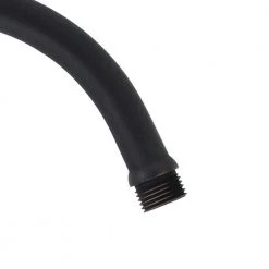 MODONA Gooseneck Rain Shower Arm with Flange, Rubbed Bronze -Bathroom Faucets Store rubbed bronze modona shower arm extensions ac42 a b 1f 1000