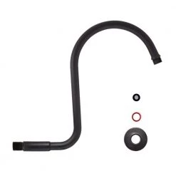 MODONA Gooseneck Rain Shower Arm with Flange, Rubbed Bronze -Bathroom Faucets Store rubbed bronze modona shower arm extensions ac42 a b 44 1000