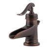 Pfister Ashfield 4 in. Centerset Single-Handle Bathroom Faucet in Rustic Bronze