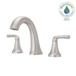 Pfister Ladera 8 in. Widespread 2-Handle Bathroom Faucet in Spot Defense Brushed Nickel 25 Pfister Ladera 8 in. Widespread 2-Handle Bathroom Faucet in Spot Defense Brushed Nickel -Bathroom Faucets Store spot defense brushed nickel pfister widespread bathroom faucets lf 049 lrgs d4 1000